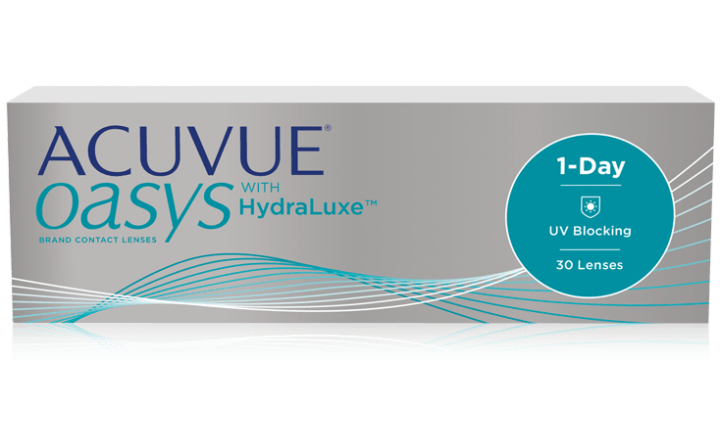 Acuvue Oasys 1 Day With Hydraluxe Technology